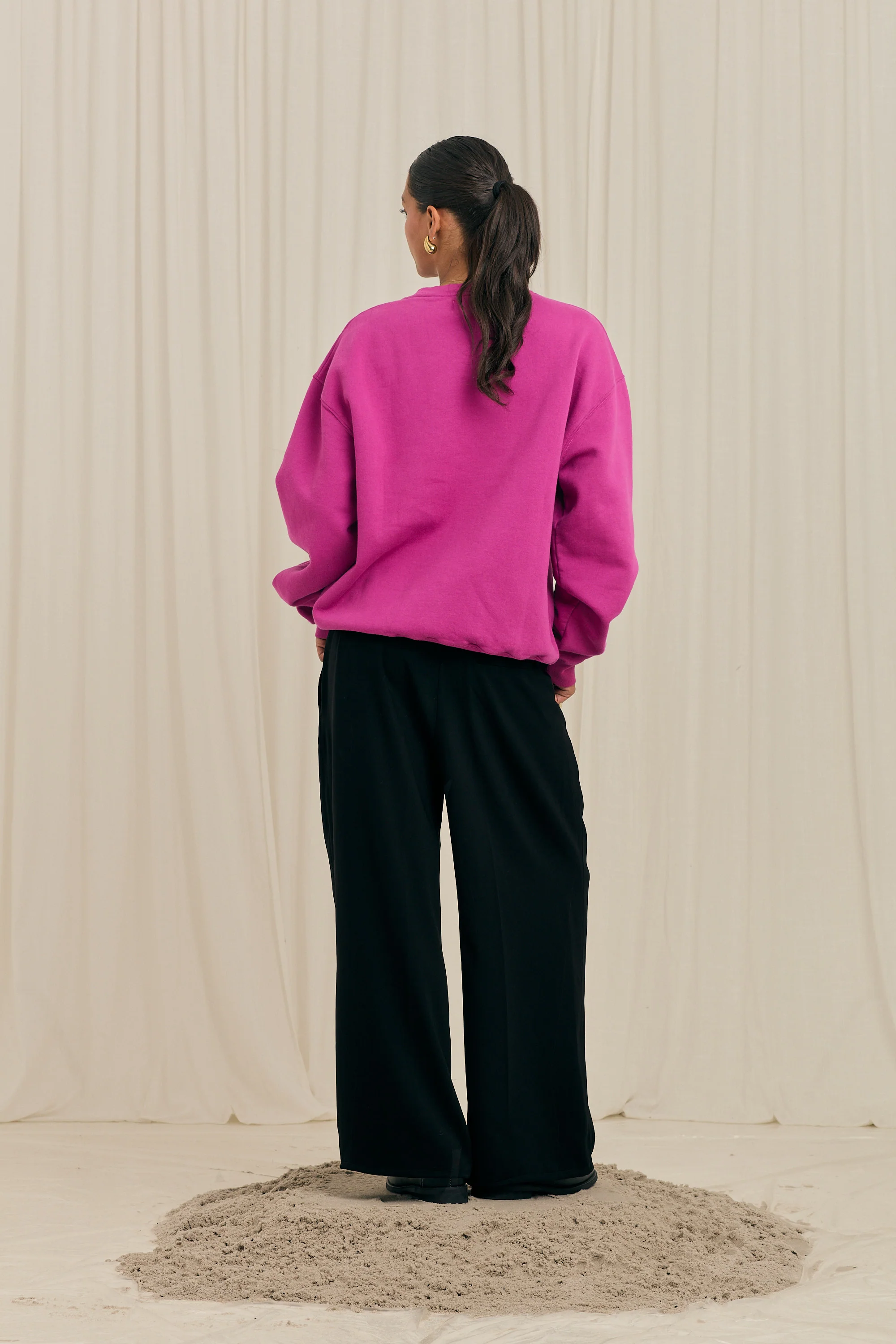 Arbor Flower Purple Crewneck - Image 4